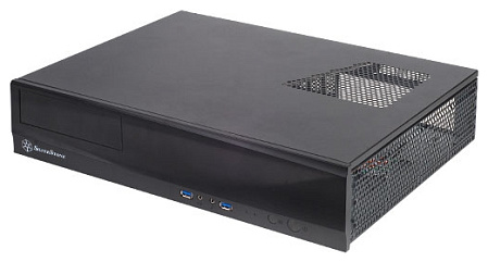Корпус MicroATX Miditower Silverstone Milo ML03B Black
