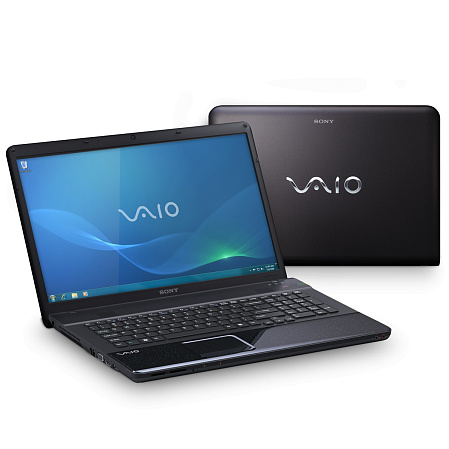 Ноутбук Sony VPC-EF3S1R/BI P840/4G/500/HD5650/DVD/WF/BT/17.3"/Win7 HP 