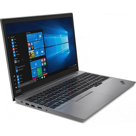Ноутбук Lenovo ThinkPad E15 Core i7 10510U/16Gb/256Gb SSD/AMD Radeon RX 640 2Gb/15.6" FullHD/Win10Pro Silver