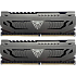 Модуль памяти DIMM 16Gb 2х8Gb DDR4 PC29800 3733MHz Patriot Memory Viper Steel XMP (PVS416G373C7K)