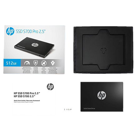 Внутренний SSD-накопитель 512Gb HP S700 Pro 2AP99AA#ABB SATA3 2.5"