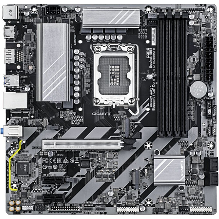 Материнская плата Gigabyte B860M D3HP B860 Soc-1851 4xDDR5, 4xSATA3, RAID, 2хM.2, 1xPCI-E16x, 3xUSB3.2, DP, HDMI, Glan, mATX