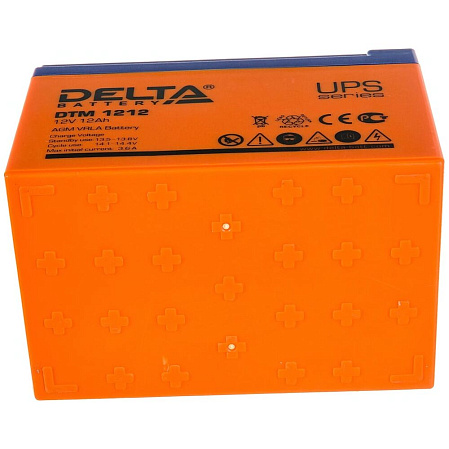 Батарея Delta DTM 1212, 12V  12Ah (Battary replacement APC rbc4, rbc6 151мм/98мм/101мм)