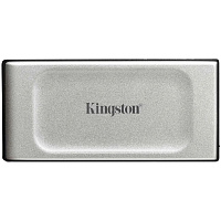 Внешний SSD-накопитель 4Tb Kingston XS2000 SXS2000/4000G (SSD) USB 3.2 серебристый