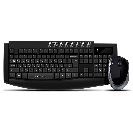 Клавиатура+мышь Oklick 230M Black USB
