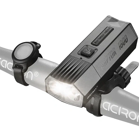 GACIRON Велосипедный фонарь Raptor-1800, черный