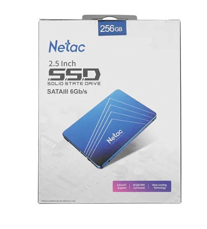 Внутренний SSD-накопитель 256Gb Netac N600S NT01N600S-256G-S3X SATA3 2.5"