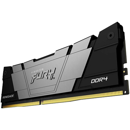 Модуль памяти DIMM 16Gb 2х8Gb DDR4 PC25600 3200MHz Kingston Fury Renegade Black (KF432C16RB2K2/16)