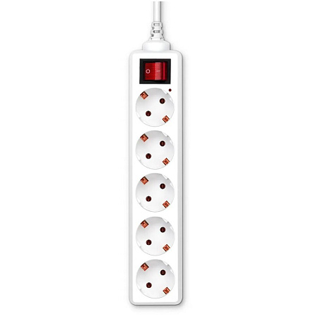 Удлинитель BURO BU-PS5.1/W 5 розеток 1.5м белый