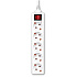 Удлинитель BURO BU-PS5.1/W 5 розеток 1.5м белый