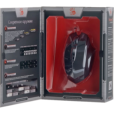 Мышь A4Tech Bloody T70 Winner Black/Gray проводная