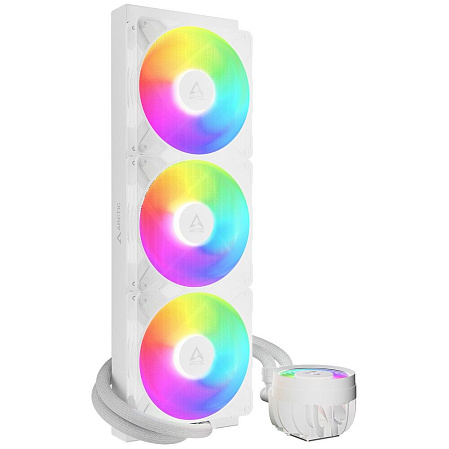 Система водяного охлаждения Arctic Cooling Liquid Freezer III Pro 420 ARGB White ACFRE00189A S1700/1851, AM4/AM5