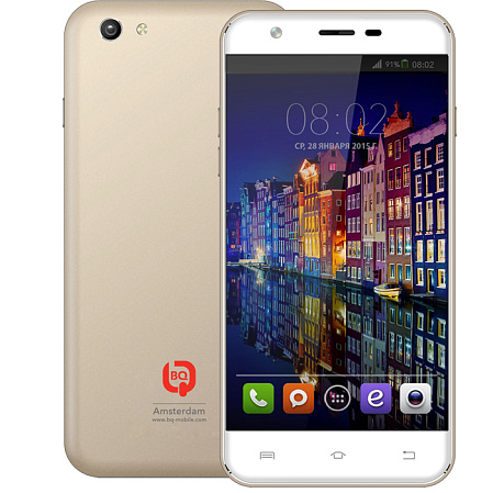 Смартфон BQ Mobile BQS-5505 Amsterdam Gold