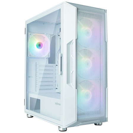 Корпус ATX Miditower Zalman i3 Neo White