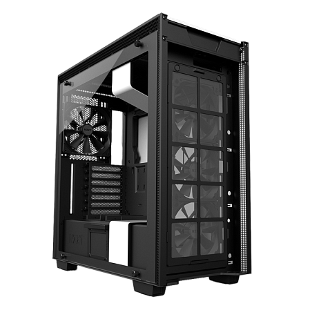 Корпус ATX Miditower NZXT H700 CA-H700B-W1 White/Black