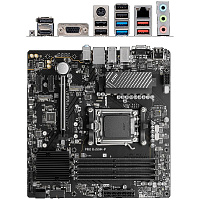 Материнская плата MSI Pro B650M-P Socket-AM5 AMD B650 4xDDR5, 4xSATA3, RAID, 2xM.2, 2xPCI-E16x, 4xUSB3.2, D-Sub, DP, HDMI, 2.5Glan, mATX Ret