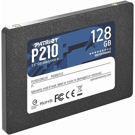 Внутренний SSD-накопитель 128Gb Patriot Memory P210 P210S128G25 SATA3 2.5"