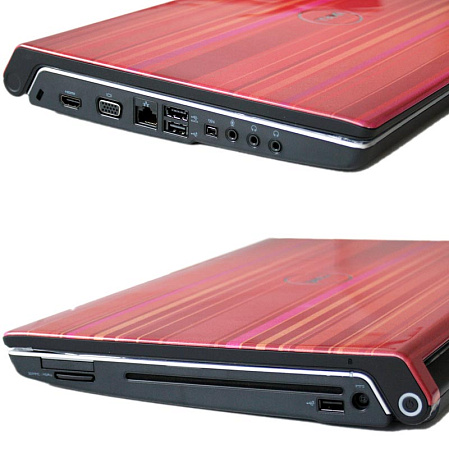 Ноутбук Dell Studio 1557 i7-720QM/4Gb/320Gb/15.6"/4570 512mb/dvd/BT/Cam/Win7 HB N267C HorizonteRed