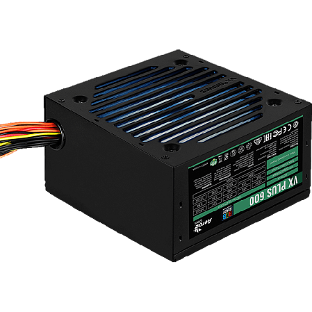 Блок питания 600W AeroCool VX Plus 600 RGB