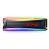 Внутренний SSD-накопитель 256Gb A-Data XPG Spectrix S40G RGB AS40G-256GT-C M.2 2280 PCIe NVMe 3.0 x4