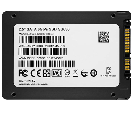 Внутренний SSD-накопитель 240Gb A-Data Ultimate SU630 ASU630SS-240GQ-R SATA3 2.5"