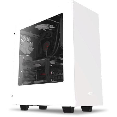 Корпус ATX Miditower NZXT S340 CA-S340W-W1 White