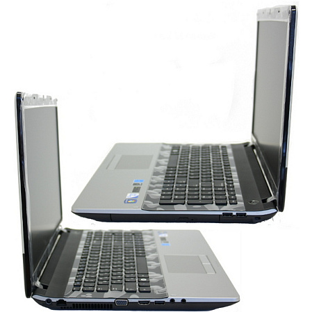 Ноутбук Samsung 300E7A-A02 B950/4Gb/750Gb/DVD/17,3"HD+/BT/cam/Win7 HB  silver