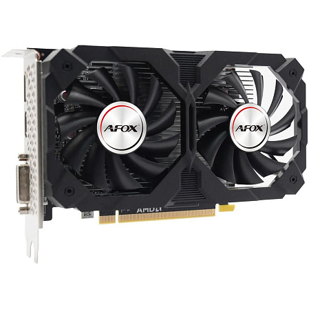 Видеокарта Afox 4096Mb RX 550 AFRX550-8192D5H2-V2 DP, HDMI, DVI Ret