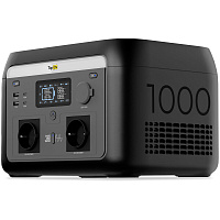 Портативная зарядная станция TopON TOP-H1000 614.4Wh 192Ah 2 розетки 220 В, авторозетка 12.6 В, 2 Type-C 100 Вт, 2 USB, фонарь, EPS, Wi-Fi/Bluetooth