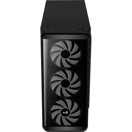 Корпус ATX Miditower AeroCool SI-5200 Frost Black