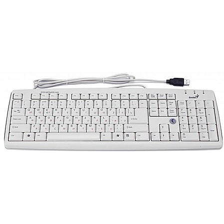 Клавиатура Genius KB-06XE White USB