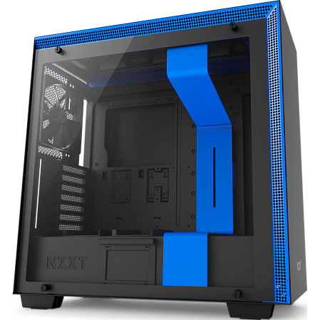 Корпус ATX Miditower NZXT H700 CA-H700B-BL Black/Blue