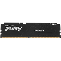 Модуль памяти DIMM 16Gb DDR5 PC48000 6000MHz Kingston Fury Beast Black EXPO (KF560C30BBE-16)