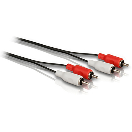 Кабель 2*RCA - 2*RCA 1.5м Philips (SWA2521W/10)