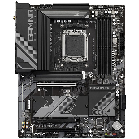 Материнская плата Gigabyte B650 Gaming X AX V2 Socket-AM5 AMD B650 4xDDR5, 4xSATA3, RAID, 3xM.2, 3xPCI-E16x, 5xUSB3.2, 1xUSB3.2 Type C, DP, HDMI, WiFi, 2.5Glan, ATX Ret