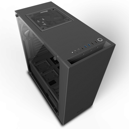 Корпус ATX Miditower NZXT S340 Elite CA-S340W-B3 Black