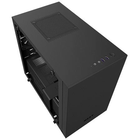 Корпус Mini-ITX Minitower NZXT H200 CA-H200B-B1 Mini-ITX Black