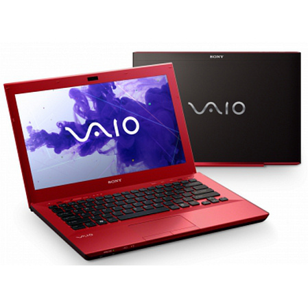 Ноутбук Sony VPC-SB4M1R/R i3-2350M/4G/500Gb/HD6470M/DVD/WiFi/BT/Cam/13.3"/Win7HP Red 