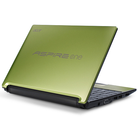 Нетбук Acer Aspire One D AO522-C5Dgrgr AMD C50C/1Gb/250Gb/W7ST/10"/Cam/green / Win Start