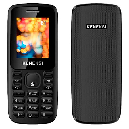 Мобильный телефон Keneksi E1 Black
