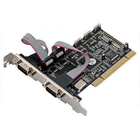 Контроллер ST-LAB I-430, 4 ext (COM9M), PCI