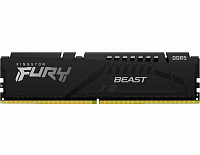 Модуль памяти DIMM 16Gb DDR5 PC44800 5600MHz Kingston Fury Beast Black (KF556C40BB-16)
