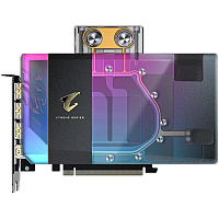Видеокарта Gigabyte GeForce RTX 5080 16384Mb, AORUS Xtreme WaterForce WB 16 Gb (GV-N5080AORUSX WB-16GD) 1xHDMI, 3xDP, Ret