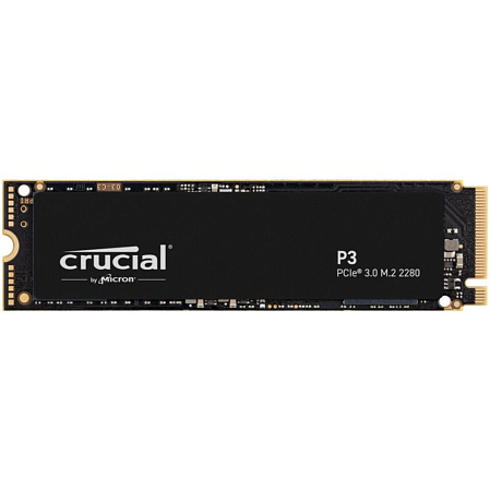 Внутренний SSD-накопитель 500Gb Crucial P3 (CT500P3SSD8) M.2 2280 PCIe NVMe 3.0 x4
