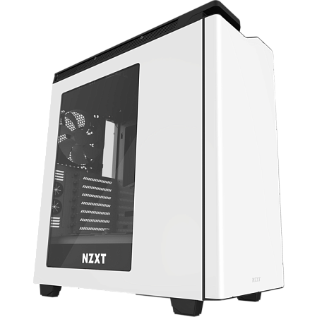 Корпус ATX Miditower NZXT H440 Window CA-H442W-W1 White/Black