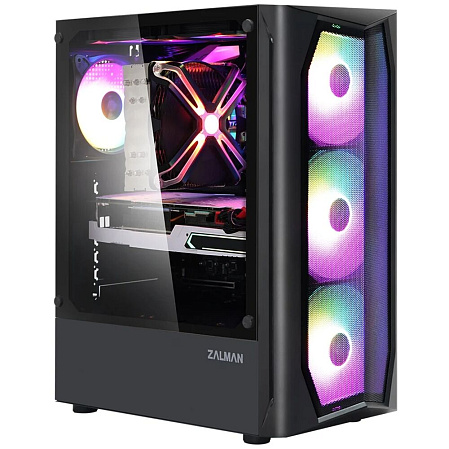 Корпус ATX Miditower Zalman N4 Black