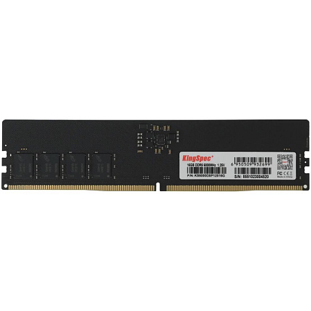 Модуль памяти DIMM 16Gb DDR5 PC48000 6000MHz KingSpec (KS6000D5P12516G)