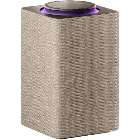 Умная колонка Яндекс Станция Макс Zigbee, 65Вт с голосовым помощником Алиса Beige
