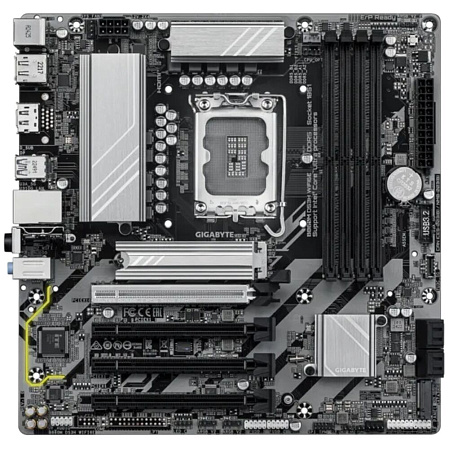 Материнская плата Gigabyte B860 DS3H WIFI6E B860 Soc-1851 4xDDR5, 4xSATA3, RAID, 1хM.2, 5xPCI-E16x, 1xUSB3.2, 1xUSB3.2 Type C, DP, HDMI, WiFi, 2.5Glan, ATX