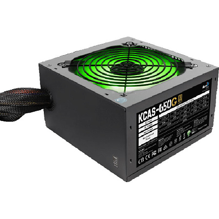 Блок питания 650W AeroCool (KCAS-650G)